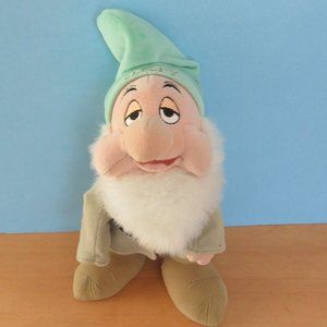 Disney plush Sleepy 11" circa 1980s - Seven Dwarfs AS IS